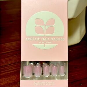 RED ASPEN “Acrylic Style” snorkeling with jellyfish  Dashes Short Squoval